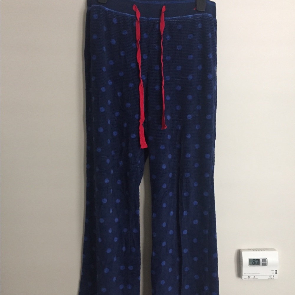 Nautica blue polka dot pajamas, Medium